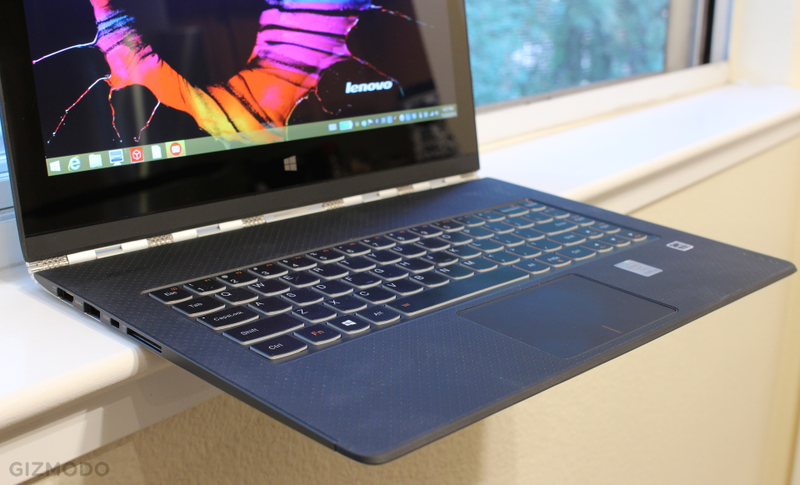 Illustration for article titled Lenovo Yoga 3 Pro Review: A Futuristic Laptop That Lags Behind